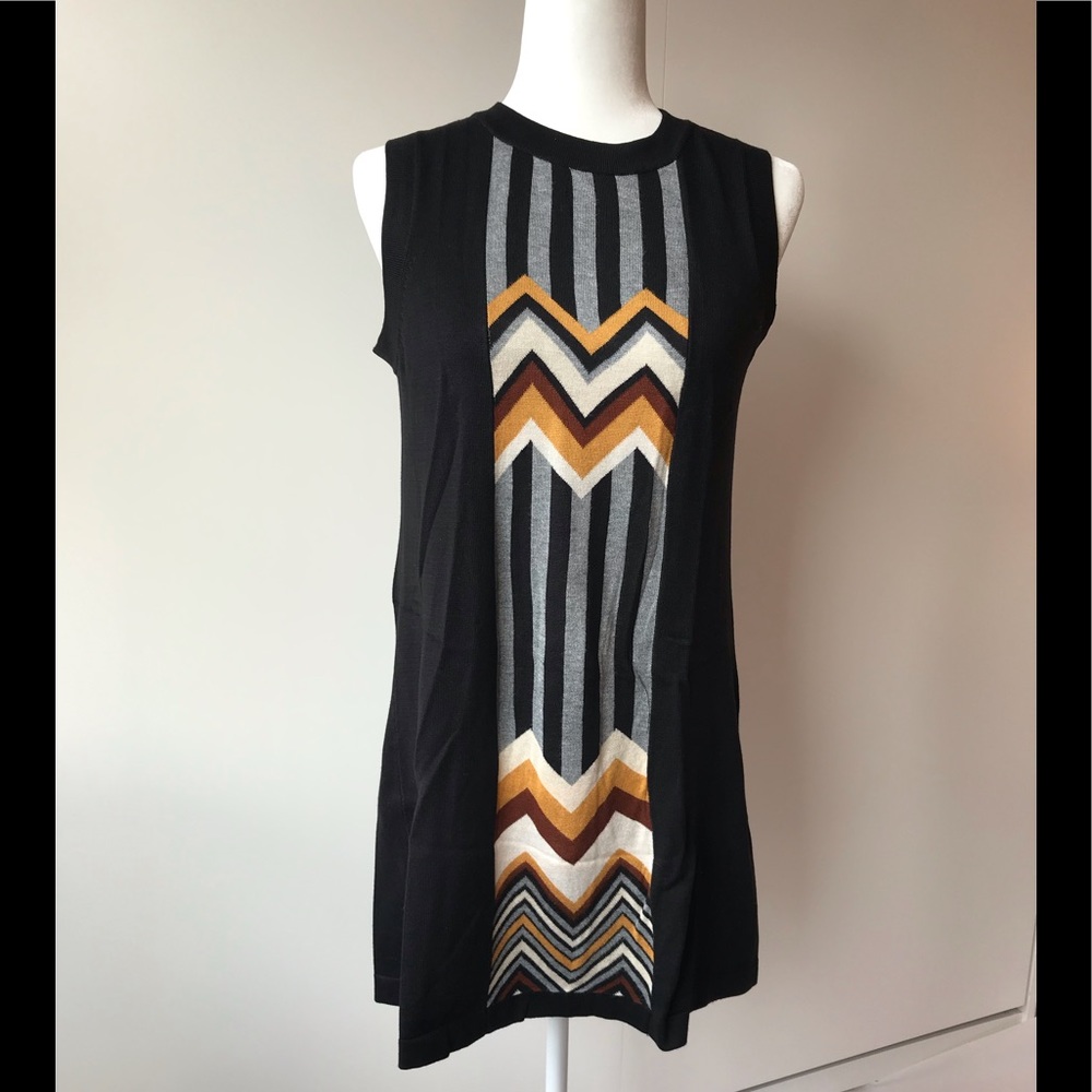 Missoni Target Zig Zag Patchwork Sweater Dress - image 2